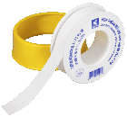 Gele Kolmat PFTE-fittingtape DIN-EN van Griffon / Perfecta - 12 meter x 12 meter x 0,10 mm rol