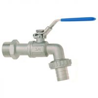 Geka Dubbeldienstkranen - Blauw - Inox