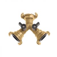 Maxuflex Quick - Y-Stuk + Frontkranen - 15 Bar