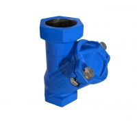 EEB vuilwater balkeerklep type 2000 gietijzer met draad binnendraad x binnendraad - PN10