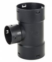 PP drainage verloop T-stuk 90° 3x klik