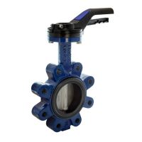 Vlinderklep type Lug RVS AISI316 disc EPDM zitting