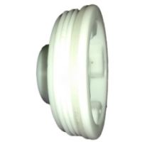 Maxuflex Reductienippel HDPE - Buitendraad x Binnendraad - Wit